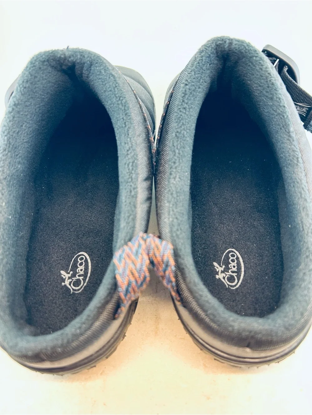 Chaco Men's Black Graphite Ramble Rugged Canvas Clog Slippers size 13 EU 46